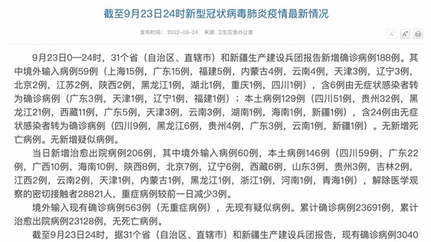 31省新增本土12例(31省新增本土9例)，凌源疫情引关注