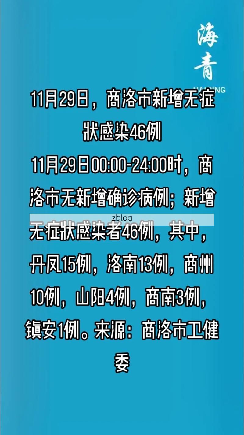 商南新增1例无症状感染者 商南疫情防控最新通报
